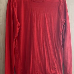 Smartwool Vibrant Red Long Sleeve Tee
